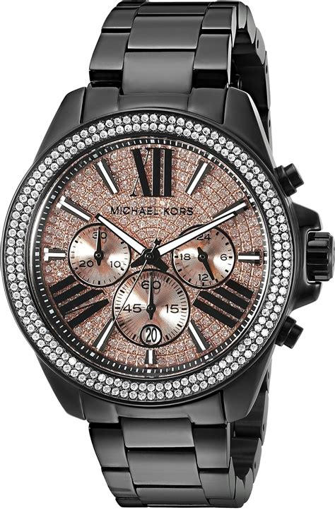 amazon michael kors reloj mujer|Michael Kors black watches women.